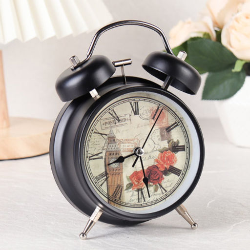 Будильник 16 см / 6040 /уп 50/ подсветка экрана - Галеонтрейд фото 4