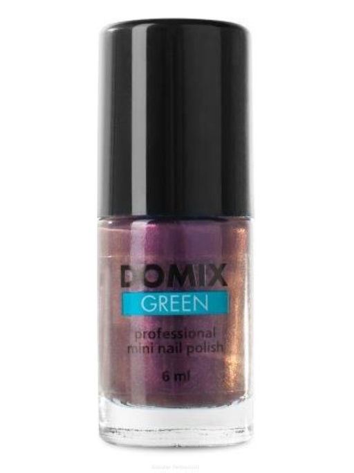 Domix Green Professional Лак для ногтей, темный серо-сиреневый, 6 мл