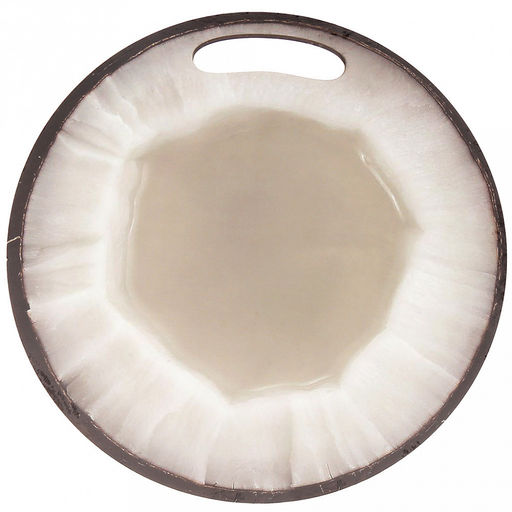 Доска разделочная деревянная Кокос д25,5см, h0,6см, фанера (Россия)