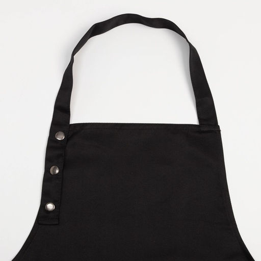 Фартук Этель Стиль цв.чёрный 70 х80см, 80% п/э, 20% хлопок  фото 3