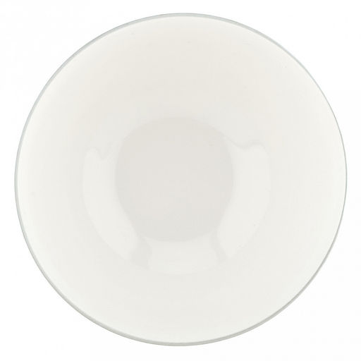 Облако Пиала фарфоровая 350мл, д11,5см, h6,6см, рельефный декор - голубой, отводка, белый (Китай) - Домашняя мода фото 3