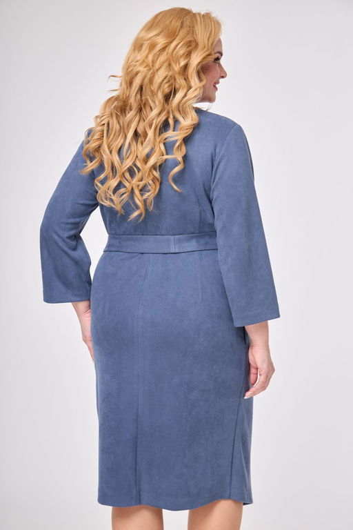 Платье ANELLI 1155 синие тона