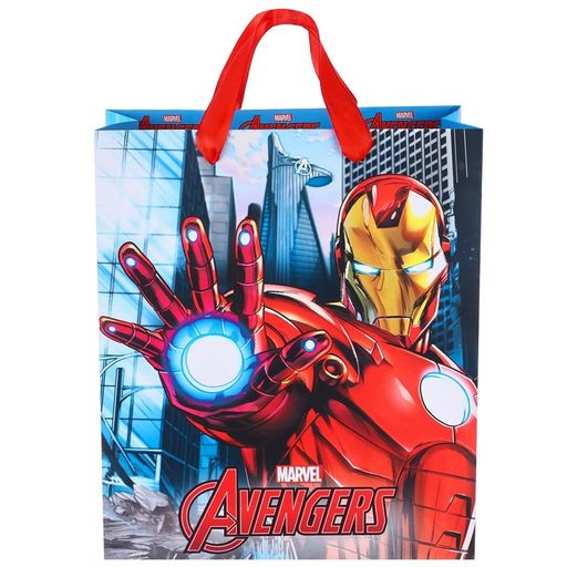 Пакет ламинированный, Мстители, 23х27х11,5 см