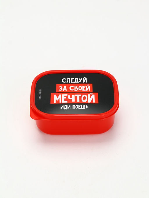 Ланч - бокс прямоугольный «Следуй за мечтой», 500 мл