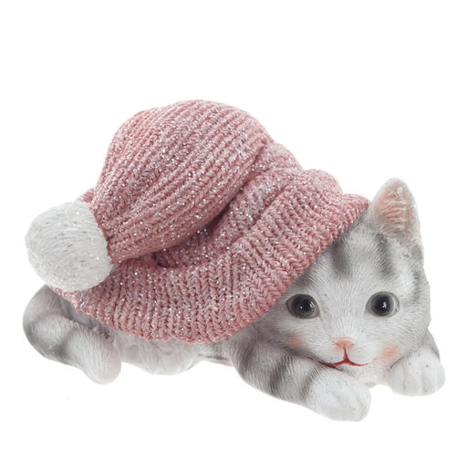 Фигурка декоративная "Котенок", L13,5 W8 H7,5 см, 2в.