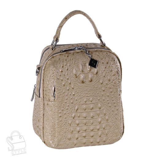 Рюкзак женский 69123-1 apricot Velina Fabbiano-Safenta/50 в Новосибирске