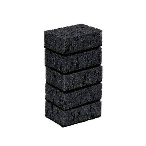 Набор губок для мытья посуды 5 шт.( 9,5*6,5*3,5см) черный Tutto арт. 17786 - Полимербыт фото 2