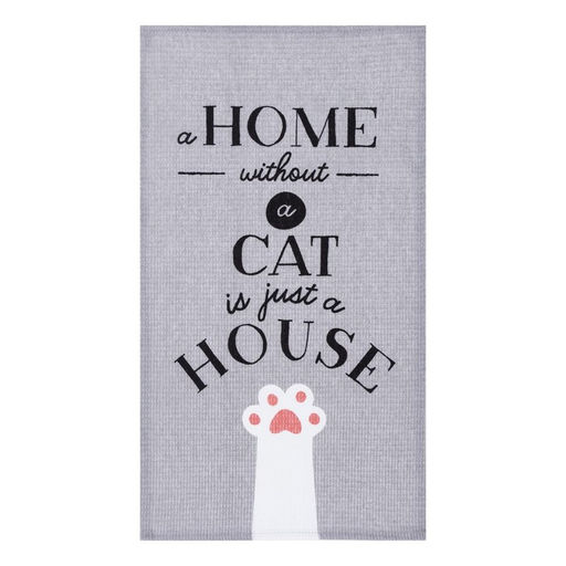 Набор кухонных полотенец Доляна Сats 35х60см-7шт, 100% хлопок  фото 6