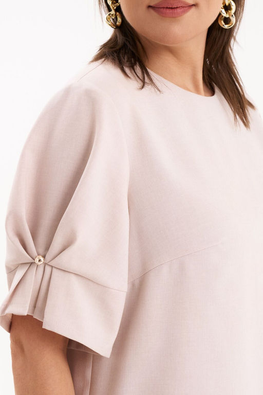 Платье KaVari 1110.1 пудровый  фото 5