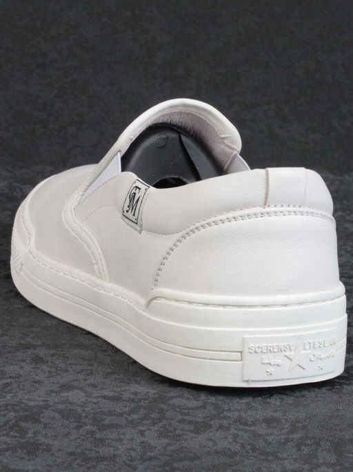 03-A69870-11-2 WHITE Полуботинки спортивные мужские (натуральная кожа)