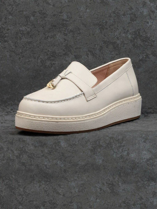 03-5061-3 BEIGE Лоферы женские (натуральная кожа)