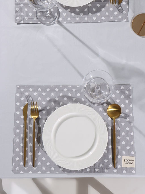 Цена за 2 шт. Набор салфеток «Этель. Звёзды», 30×40 см - 2 шт., сатин 110 г/м²