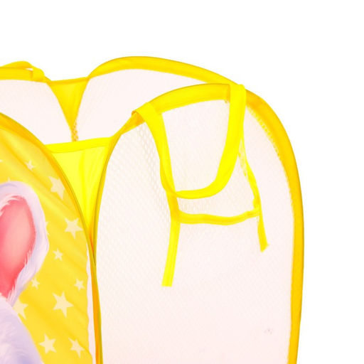 Корзина для хранения игрушек Зайчик, 57 х 34 х 34 см, жёлтая - Школа талантов фото 5