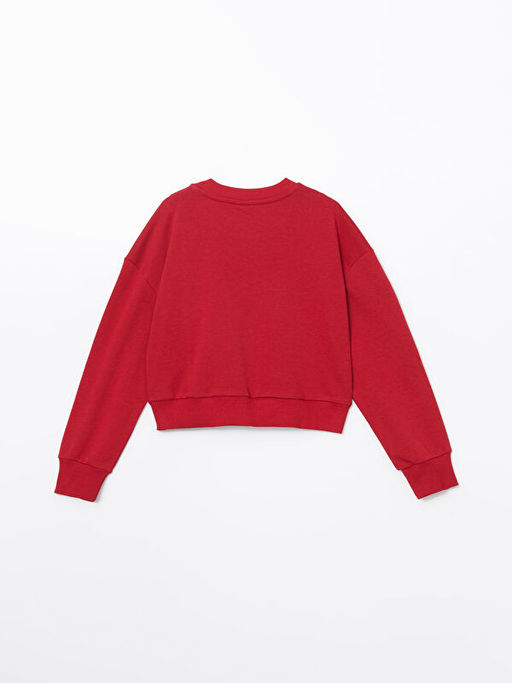 Bisiklet Yaka K?z ?ocuk Sweatshirt - Waikiki фото 2