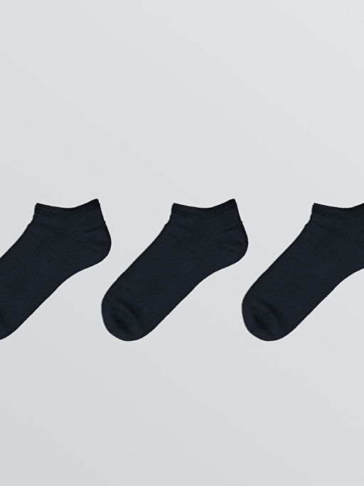 Kad?n D?z Patik ?orap 3l?