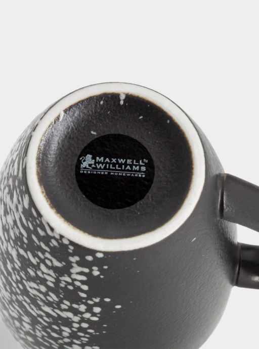 Кружка, 400 мл, фарфор P, черная, в белую крапинку, Caviar Galaxy - Maxwell & Williams фото 6