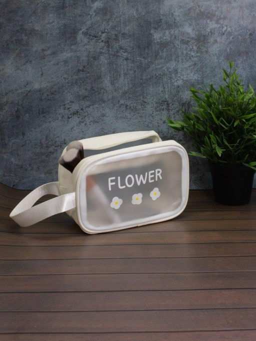 Косметичка "Daisy", white (14х20х9,5 см)