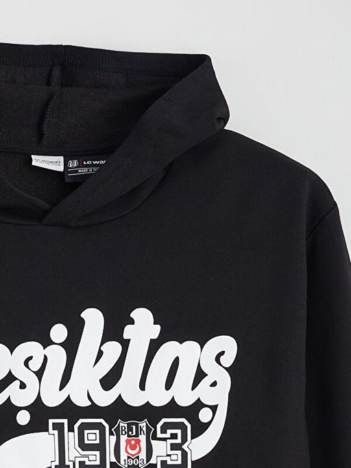 Be?ikta? Bask?l? Erkek ?ocuk Sweatshirt