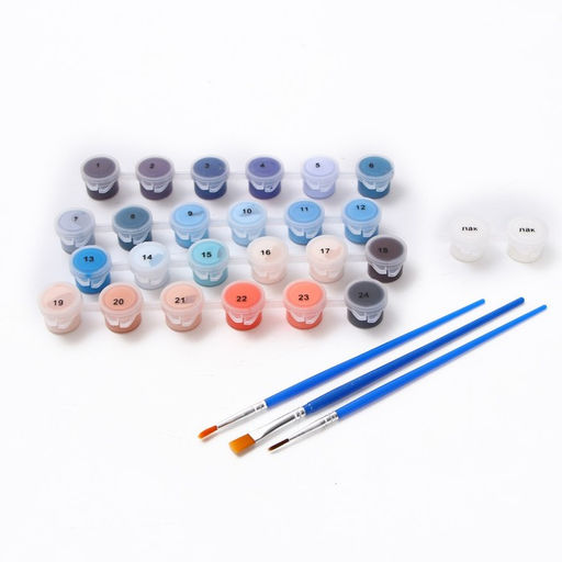 Картина по номерам на холсте с подрамником Девушка с птицами 40 50 см - Школа талантов фото 6