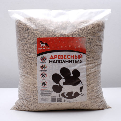 Наполнитель древесный Пижон 15 кг  фото 5