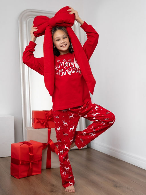 Новогодняя пижама из 100% хлопка
