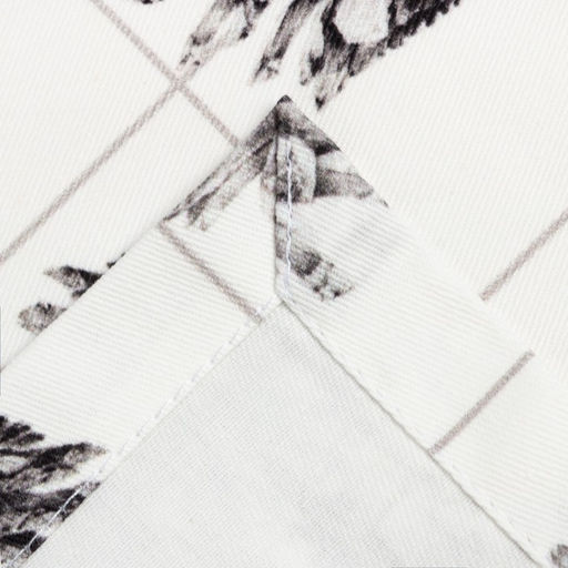 Набор салфеток сервировочных на стол Этель Christmas, 2 шт., белые, с декоративными кольцами, 45?45 см