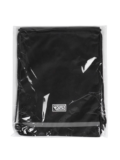 Мешок для обуви RGB, 41×30 см, чёрный