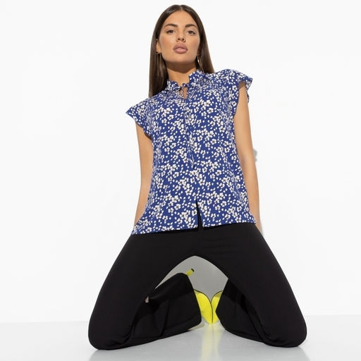 Блуза Свежая подборка (flower) - Charutti фото 6