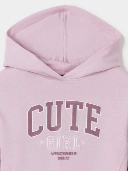 КР 302815/сиреневый 3206 к645 джемпер (худи) для дев