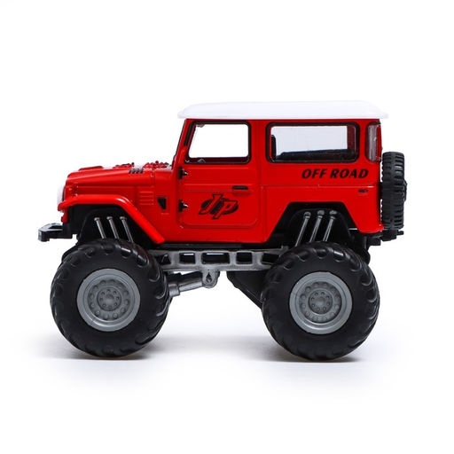 Машина металлическая Биг-фут, инерционная, цвет красный - Автоград фото 2