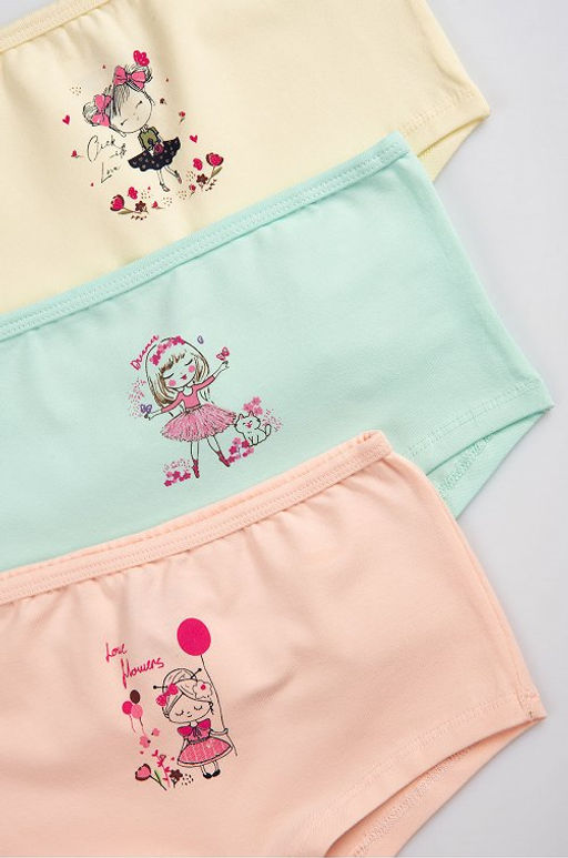 Трусы-шортики для девочки 3 шт. Baykar  фото 10