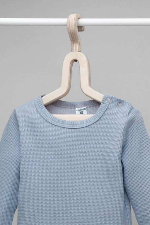 Crockid _ КП 6475/пыльно-синий полукомбинезон яс  фото 2