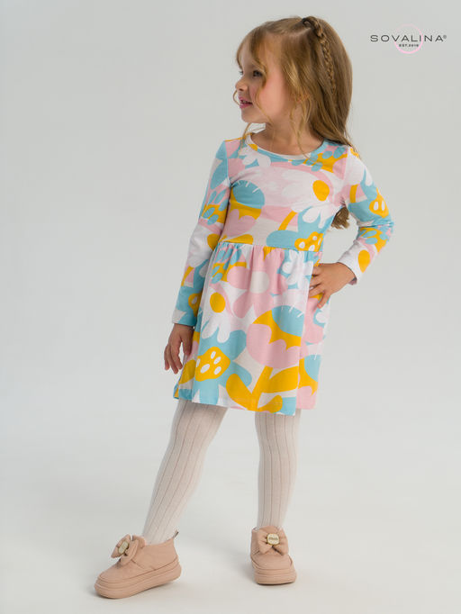 Платье Эля зефирные ромашки - Sovalina фото 15