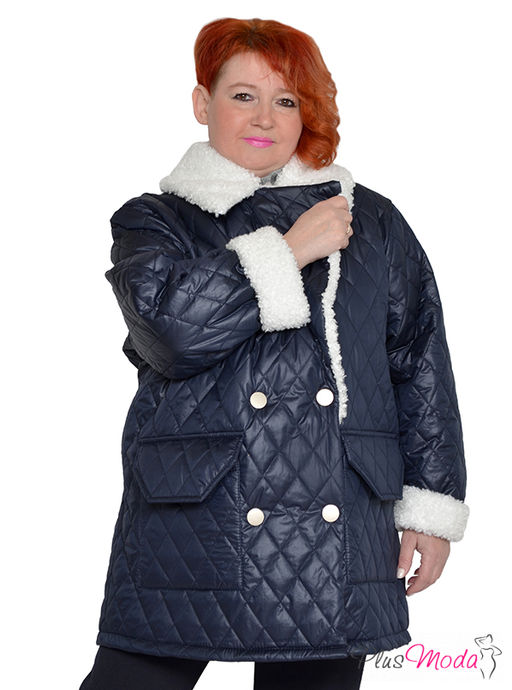 Жакет-парка Модель №1908 размеры 44-84 - Plusmoda фото 66
