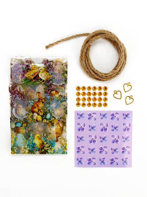 Цена за 2 шт. Набор для украшения яиц на Пасху Цыплята ретро, 9?16 см