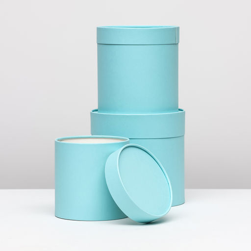 Набор коробок 3 в 1 без окна, аквамарин 21 х 21 - 16 х 16 см - Simaland фото 7