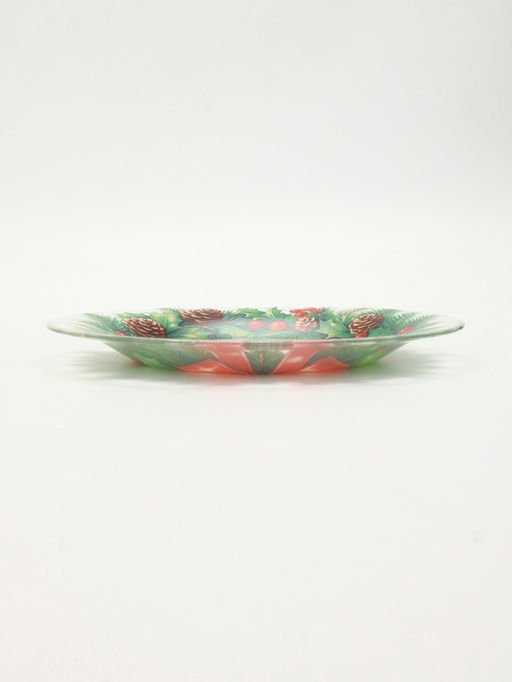 Тарелка новогодняя «Венок на Новый год», 19.6 см