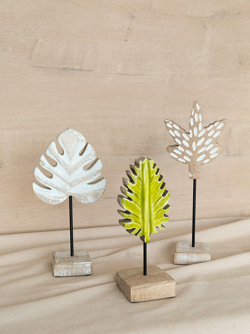 Декоративная фигурка "лист Пальмы" 8x8x21 8x8x21