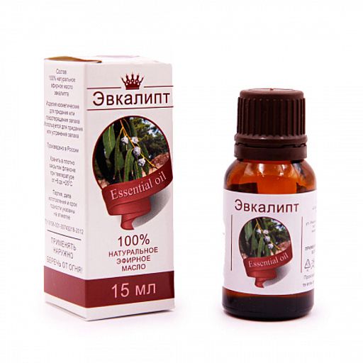 Эфирное масло ЭВКАЛИПТ Планета Ароматов 15мл Защита от сглаза и порчи