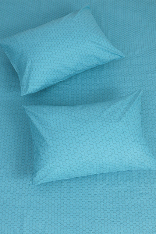 Наволочка поплин Соты-компаньон