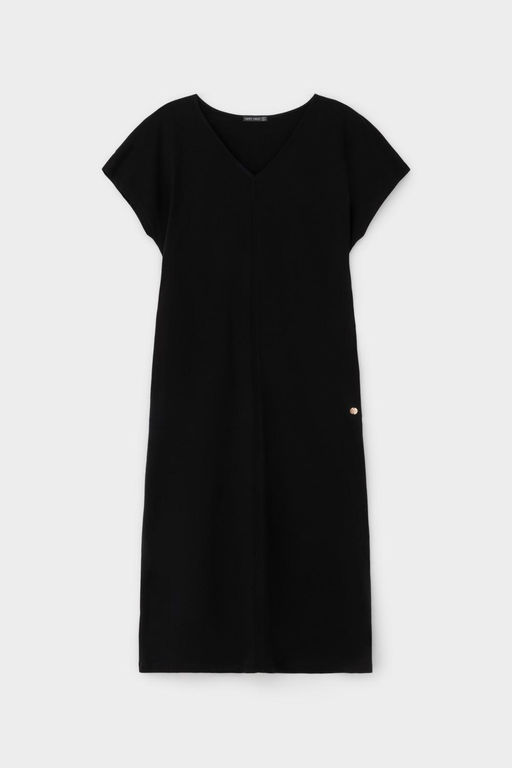 ЕВТ 5030/темный черный платье жен