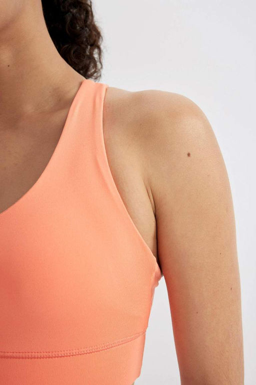 Спортивный бюстгальтер DeFactoFit с круглым вырезом  фото 9