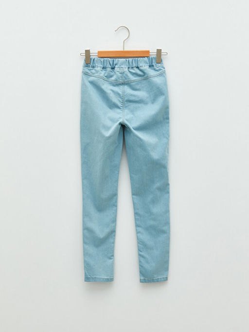 Beli Lastikli Super Skinny Fit K?z ?ocuk Jean Pantolon - Waikiki фото 2