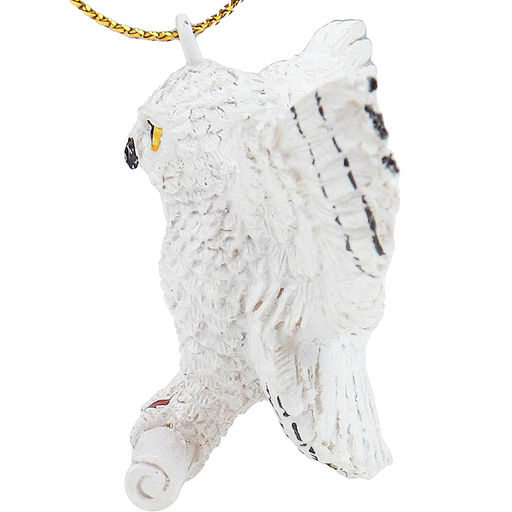 Полирезиновая подвеска "Сова со свитком" 8см