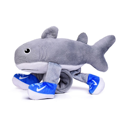Мягкая игрушка "Акула" в кедах, 28 см.