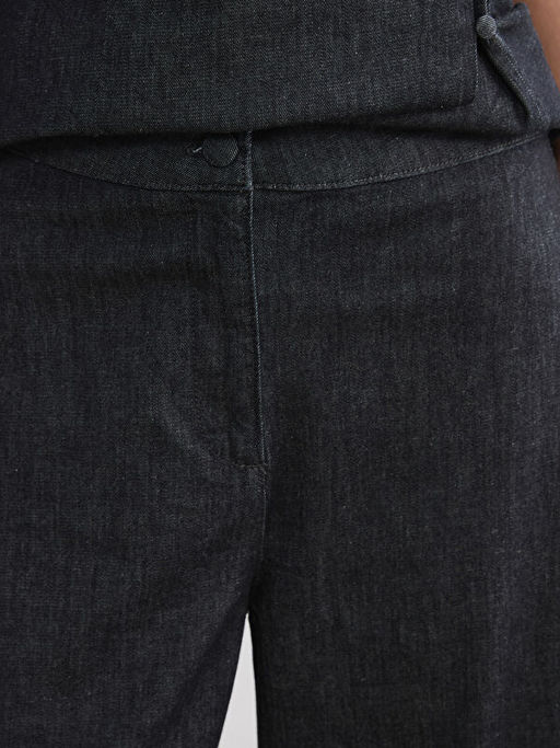 Wideleg Kad?n Jean Pantolon