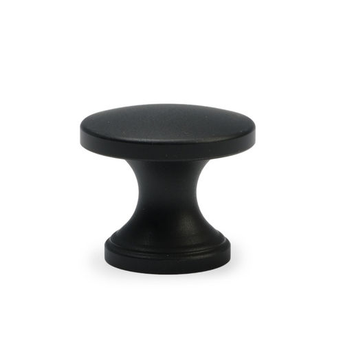 Ручка-кнопка CAPPIO RK148, d=30 мм, цвет черный