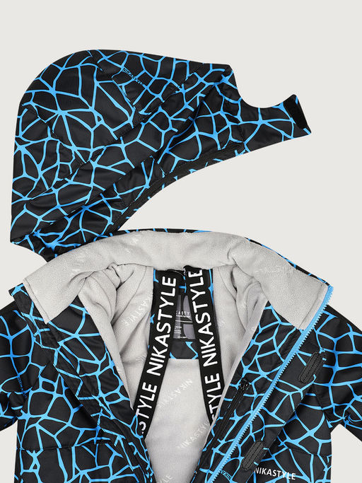 Костюм 7з2725 электрик/черный