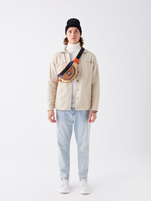 Bask?l? Erkek G???s ?antas? - Waikiki фото 3