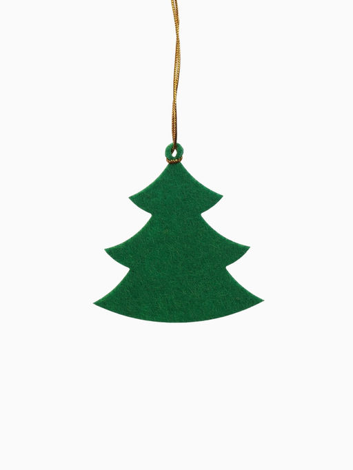 Цена за 2 шт. Набор ёлочных украшений Ёлочки 5 шт.